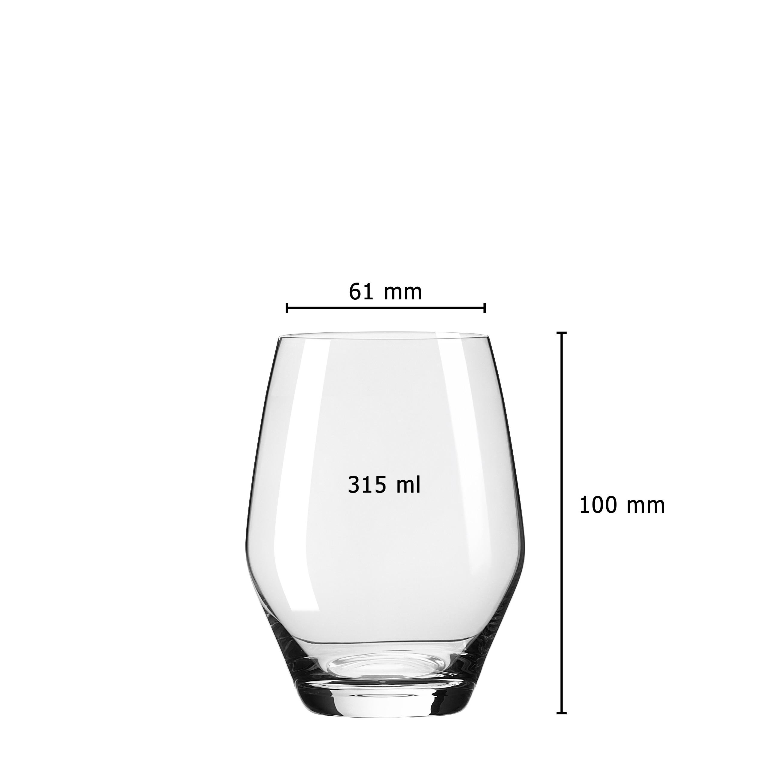 Trinkglas 6er-Set "Moritz"