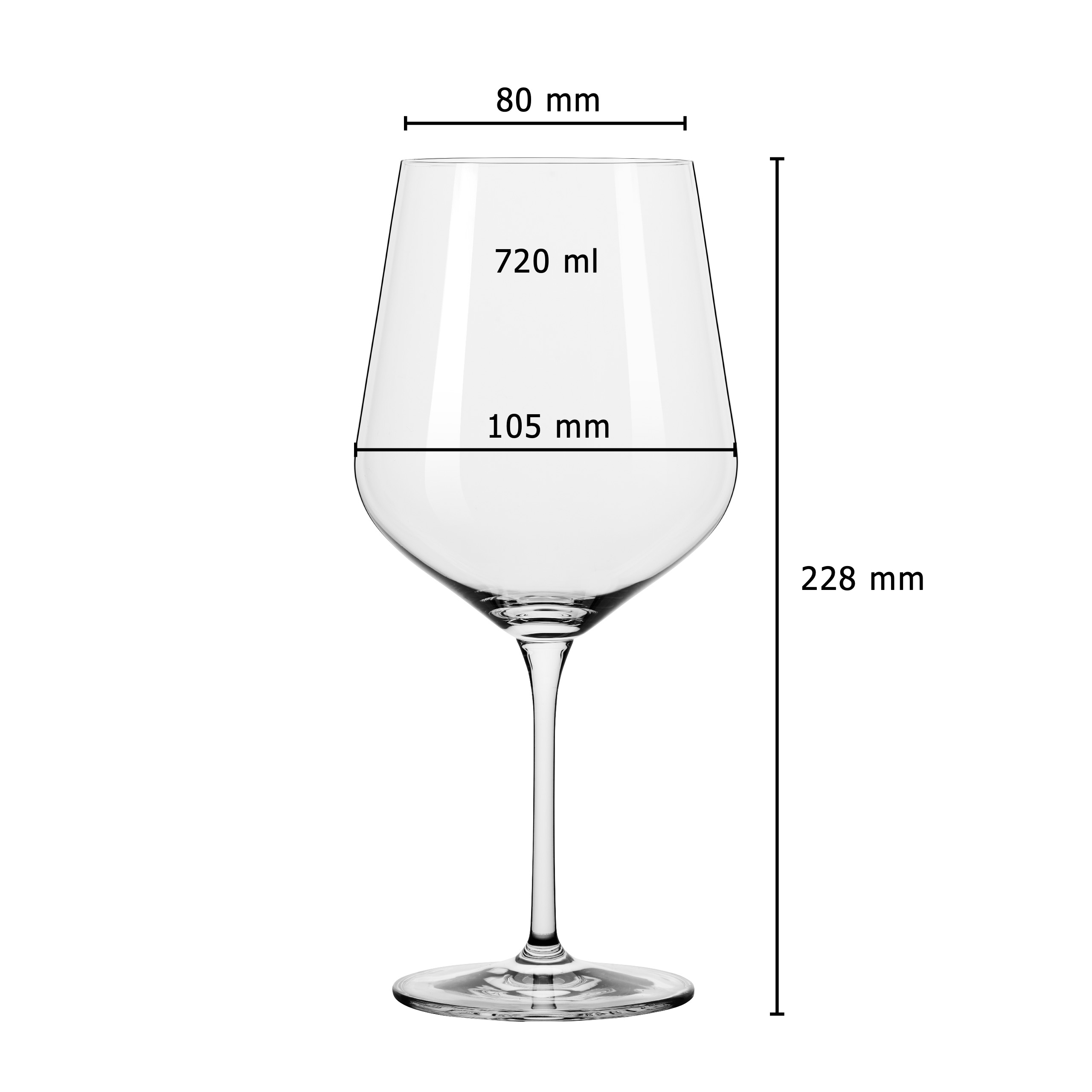 Burgunderglas 6er-Set "Wolfgang"