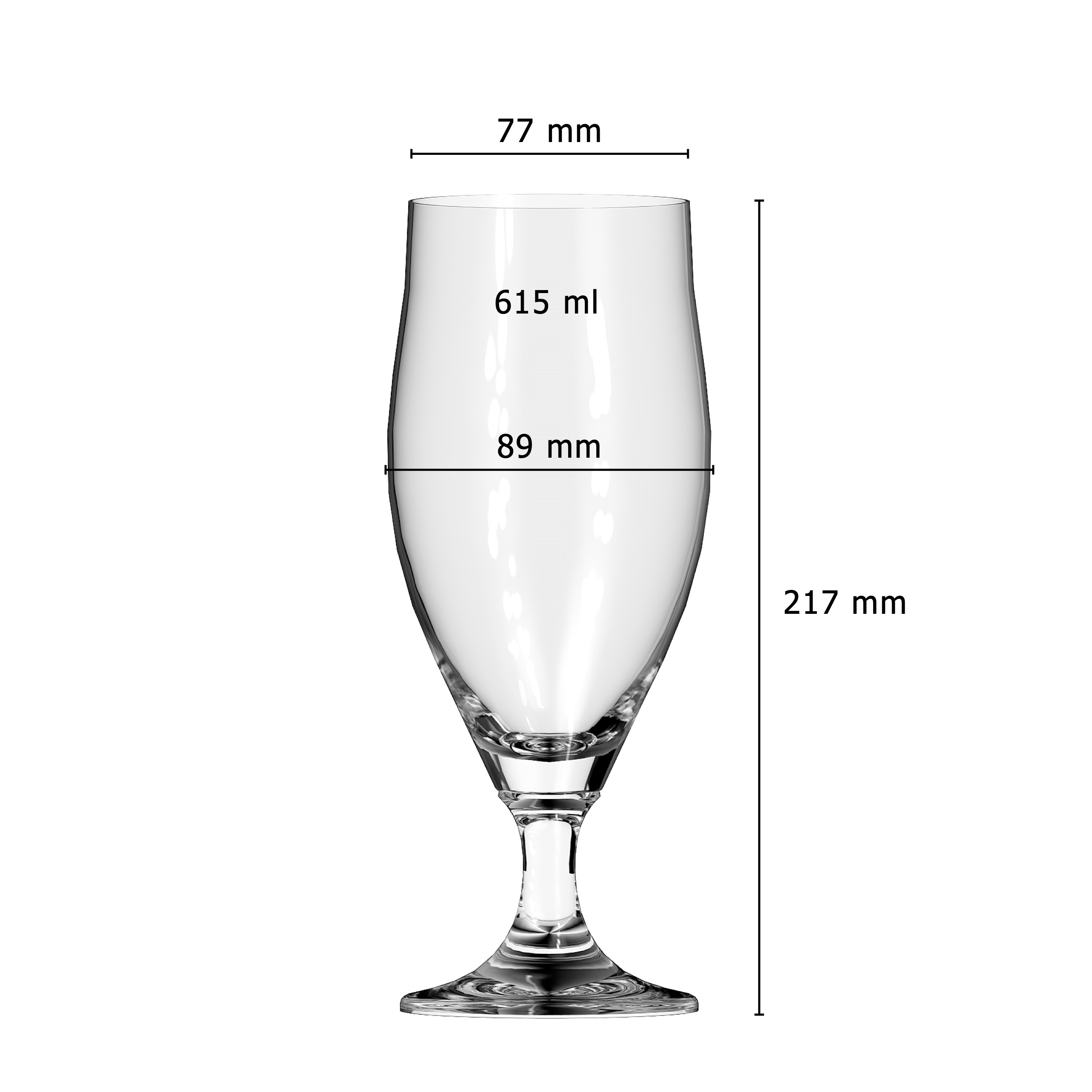 Bierglas 6er-Set "Guido"