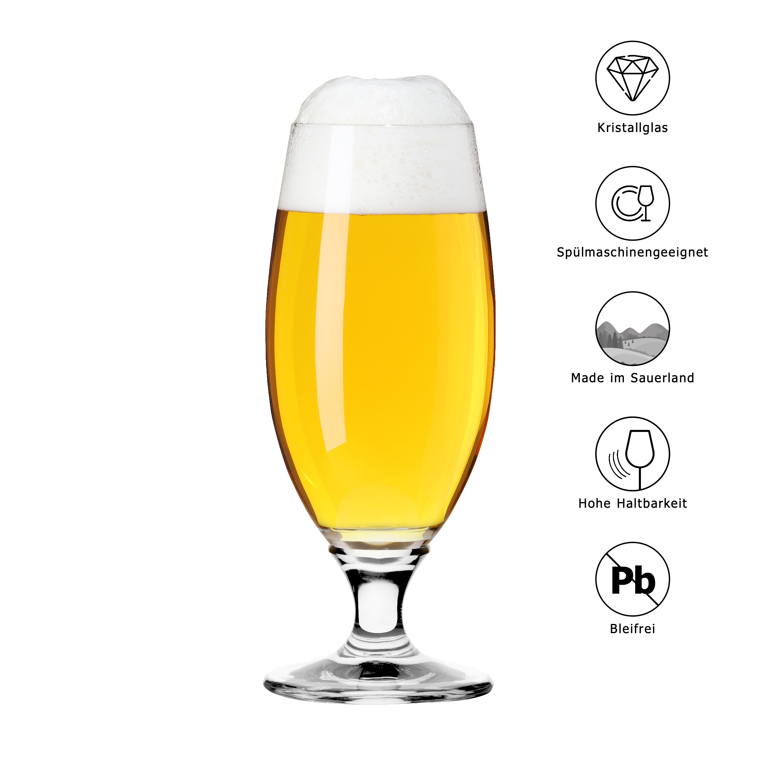 Bierglas 6er-Set "Felix"