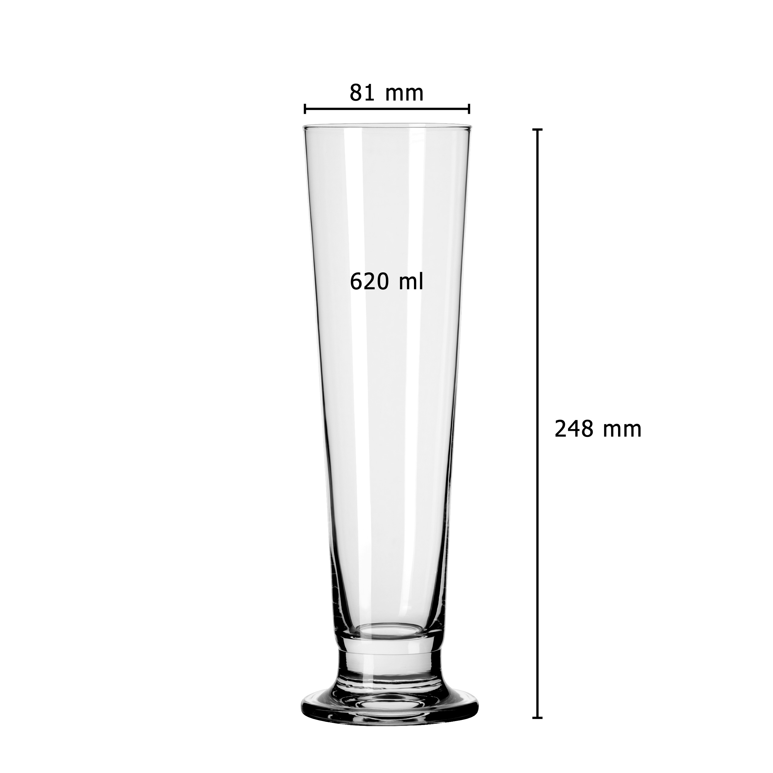 Bierglas 6er-Set "Otto"