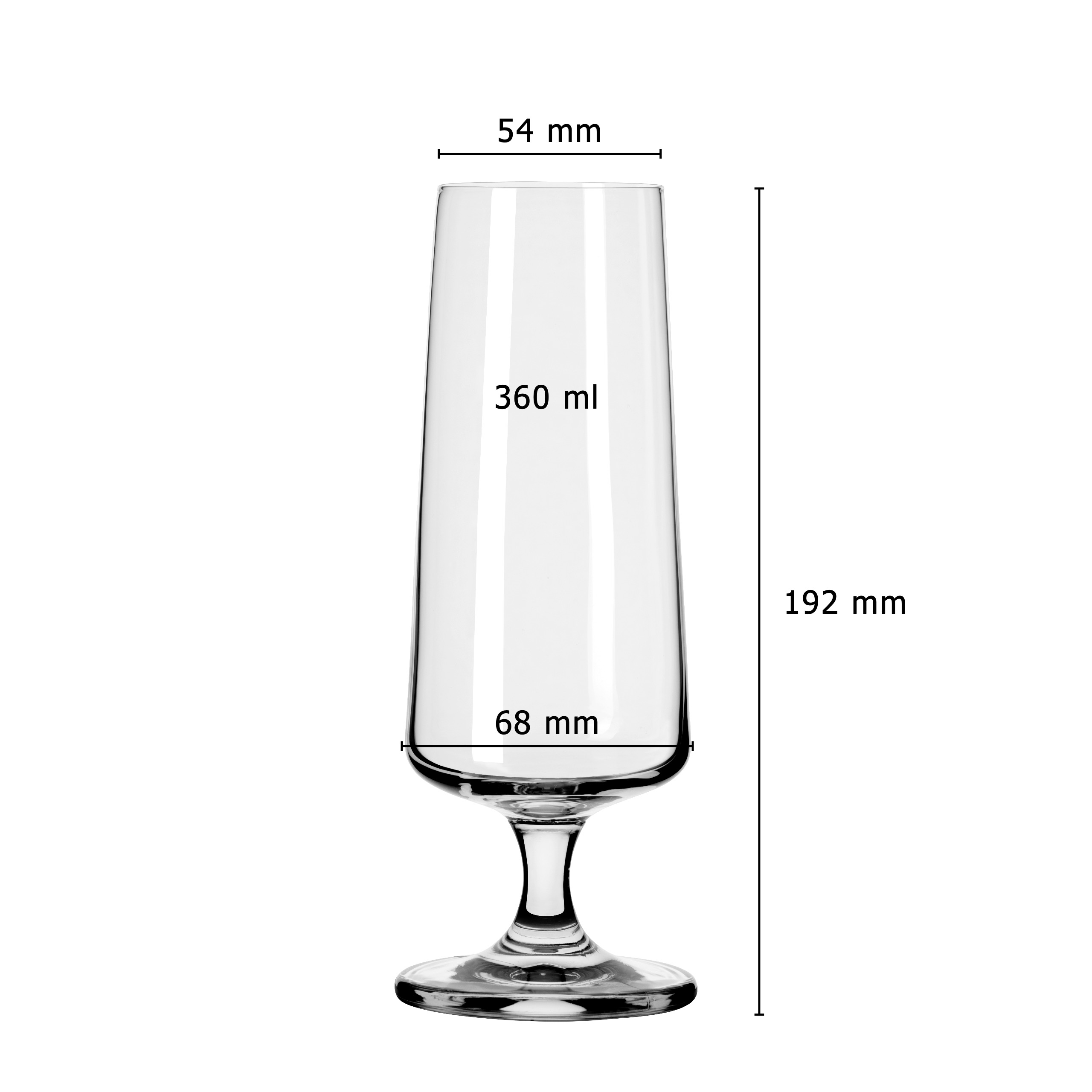 Bierglas 6er-Set "Harald"