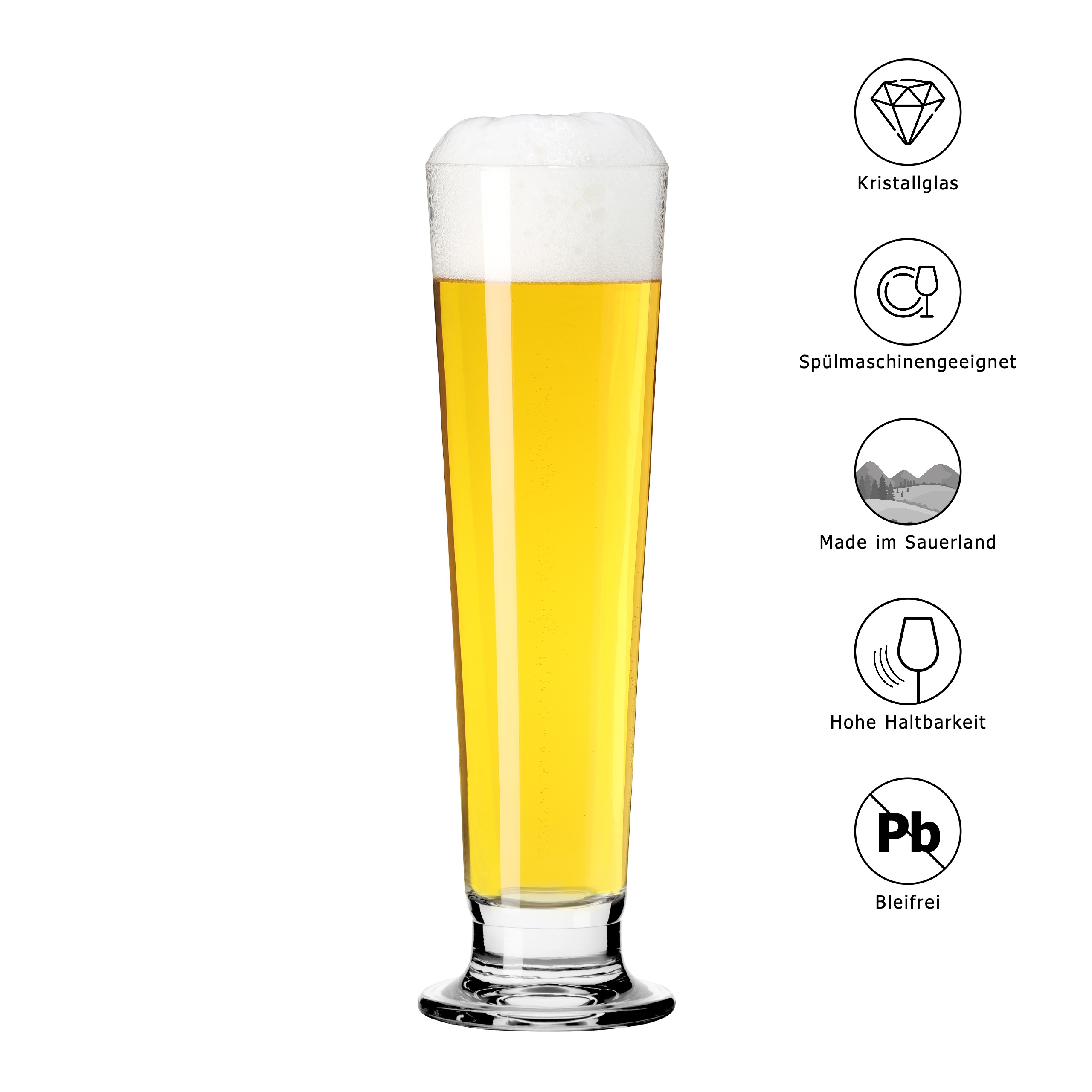Bierglas 6er-Set "Otto"