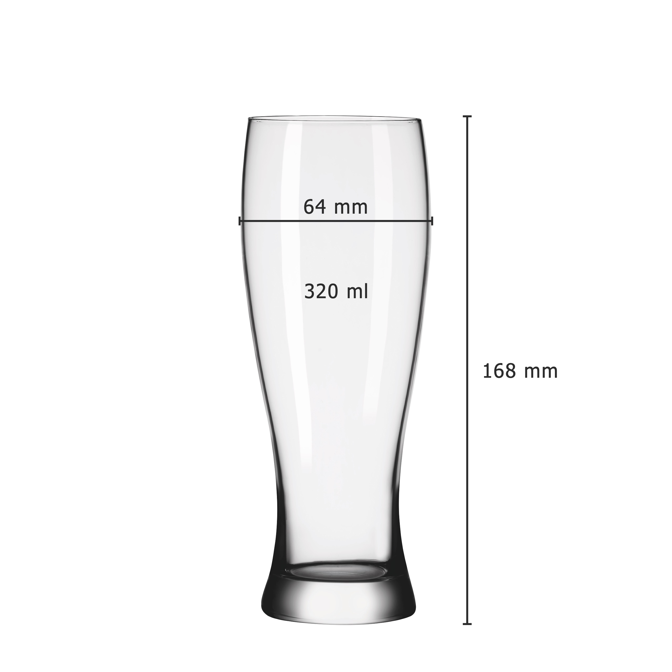Bierglas 6er-Set "David"