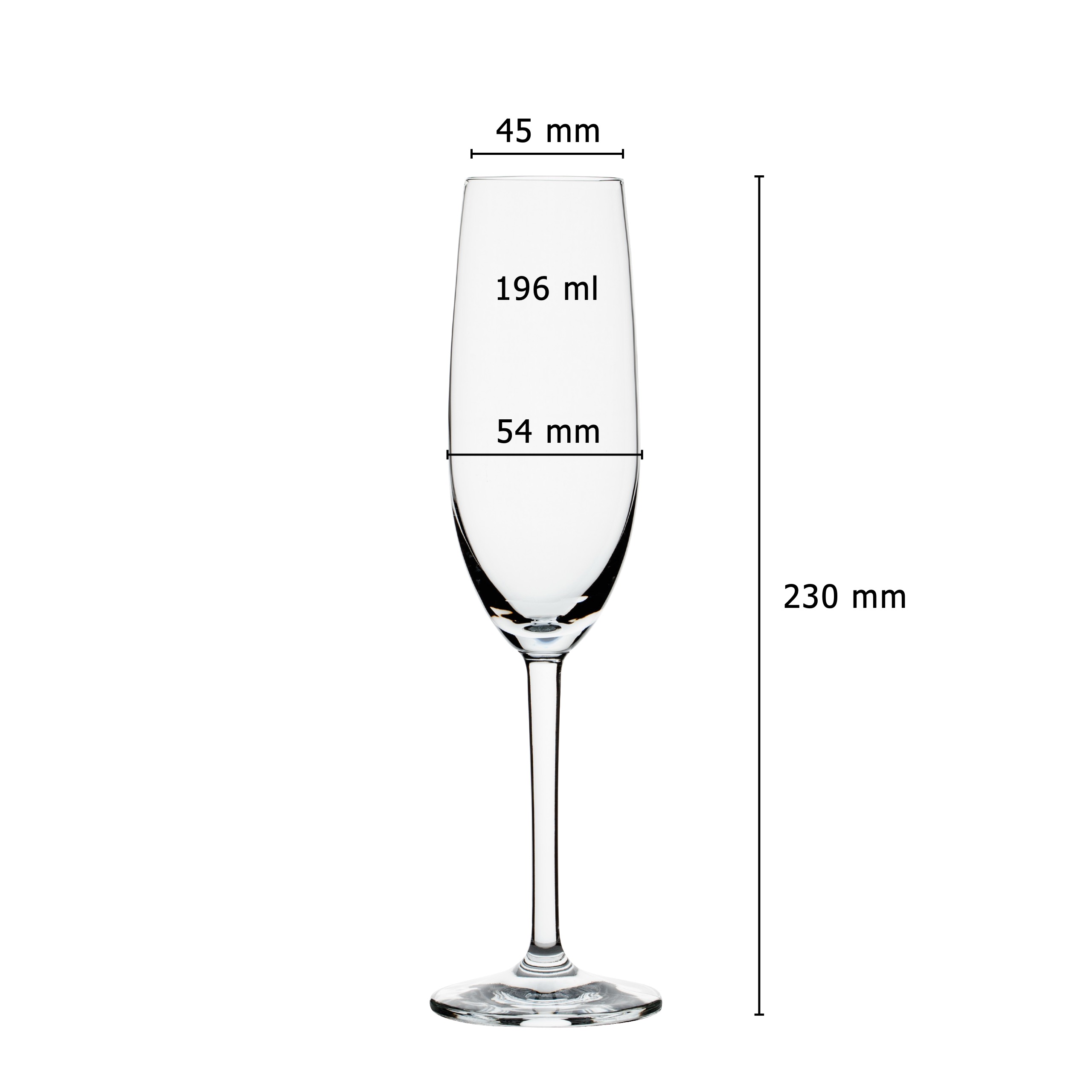 Sektglas 6er-Set "Martina"