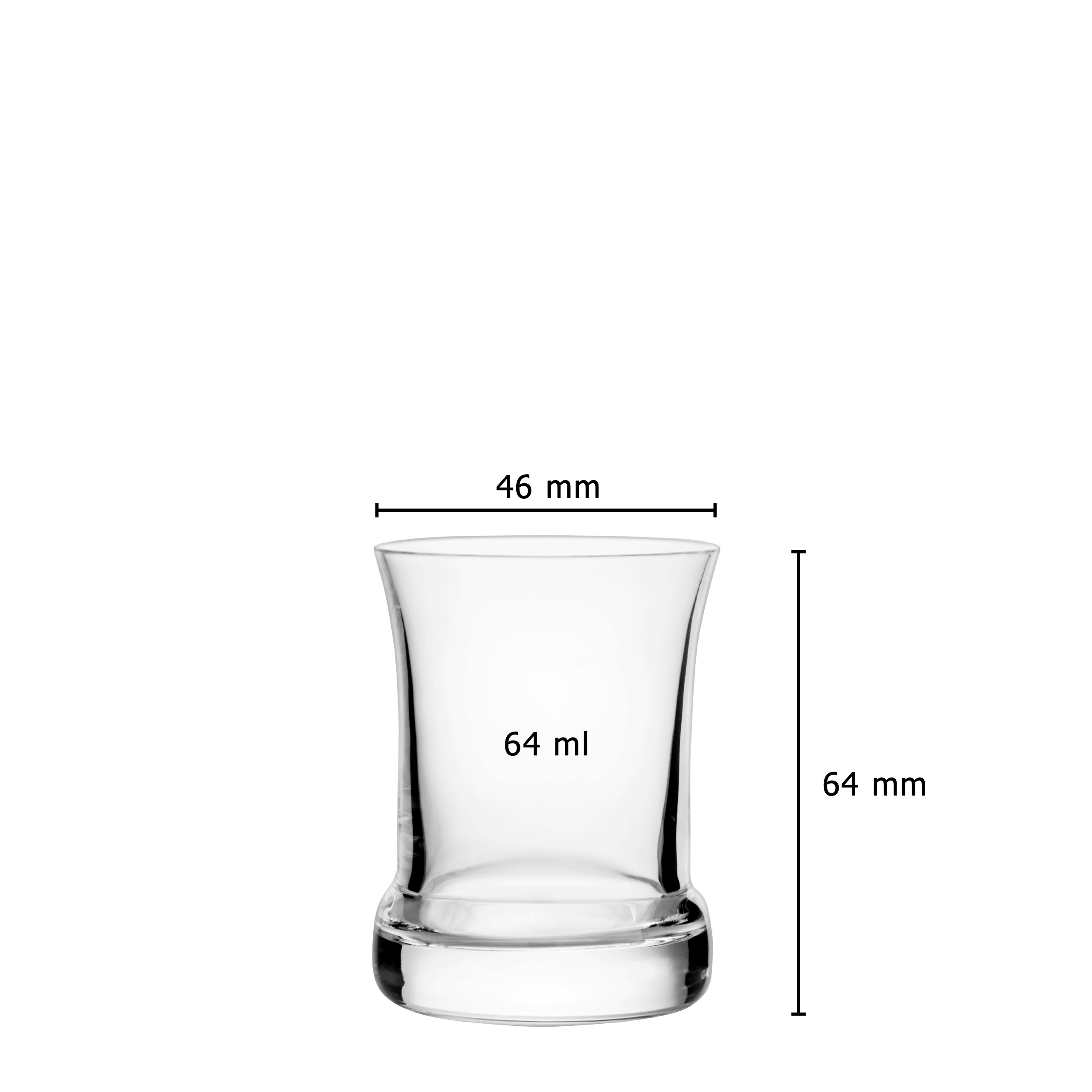 Schnapsglas 12er-Set "Timo"
