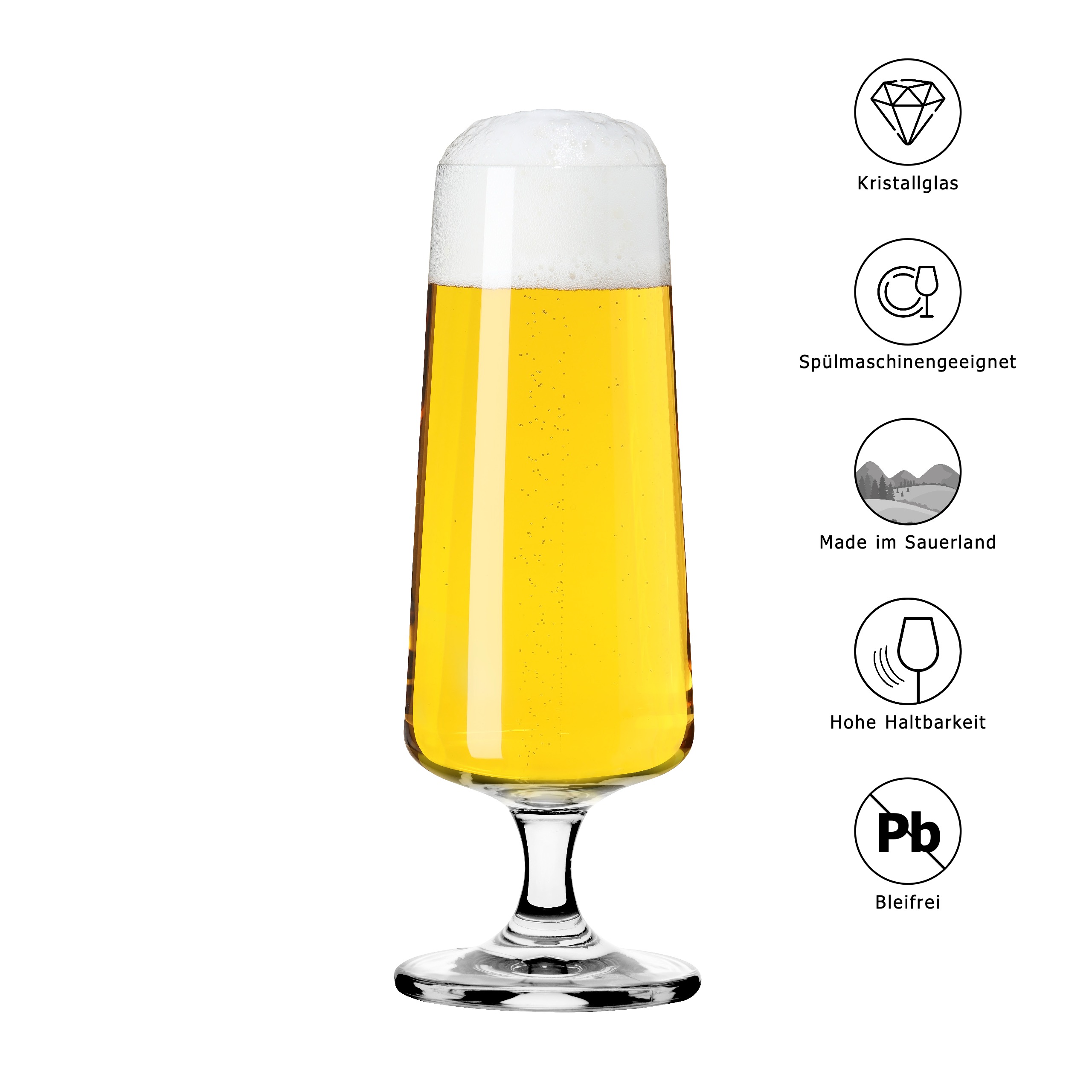 Bierglas 6er-Set "Harald"